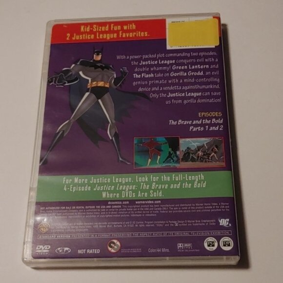 3/$13 DVD Justice League: The Brave and the Bold (2 episodes) - Picture 4 of 7